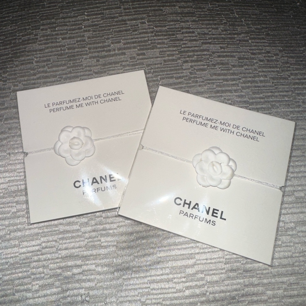 Authentic Chanel Perfume Me White Bracelet